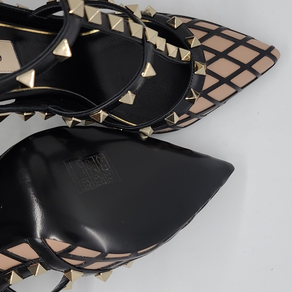 Valentino Garavani Rockstud Boudoir Pump sz 38 NIB - Picture 10 of 11